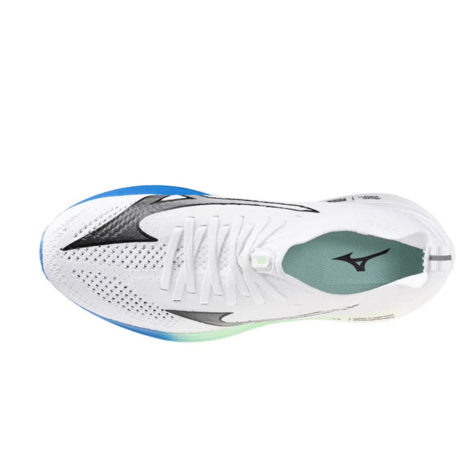Mizuno Men's Neo Zen Running Shoes in White/Black/Frontier Blue SS25