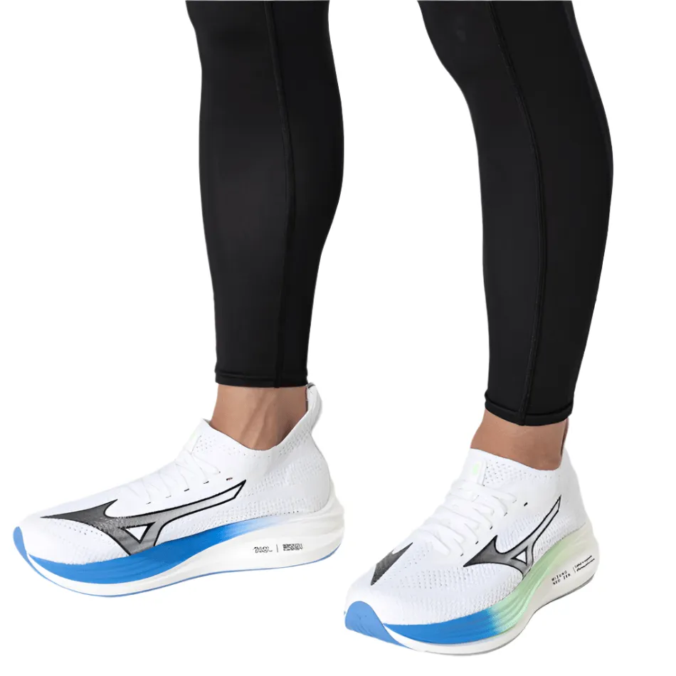 Mizuno Men's Neo Zen Running Shoes in White/Black/Frontier Blue SS25