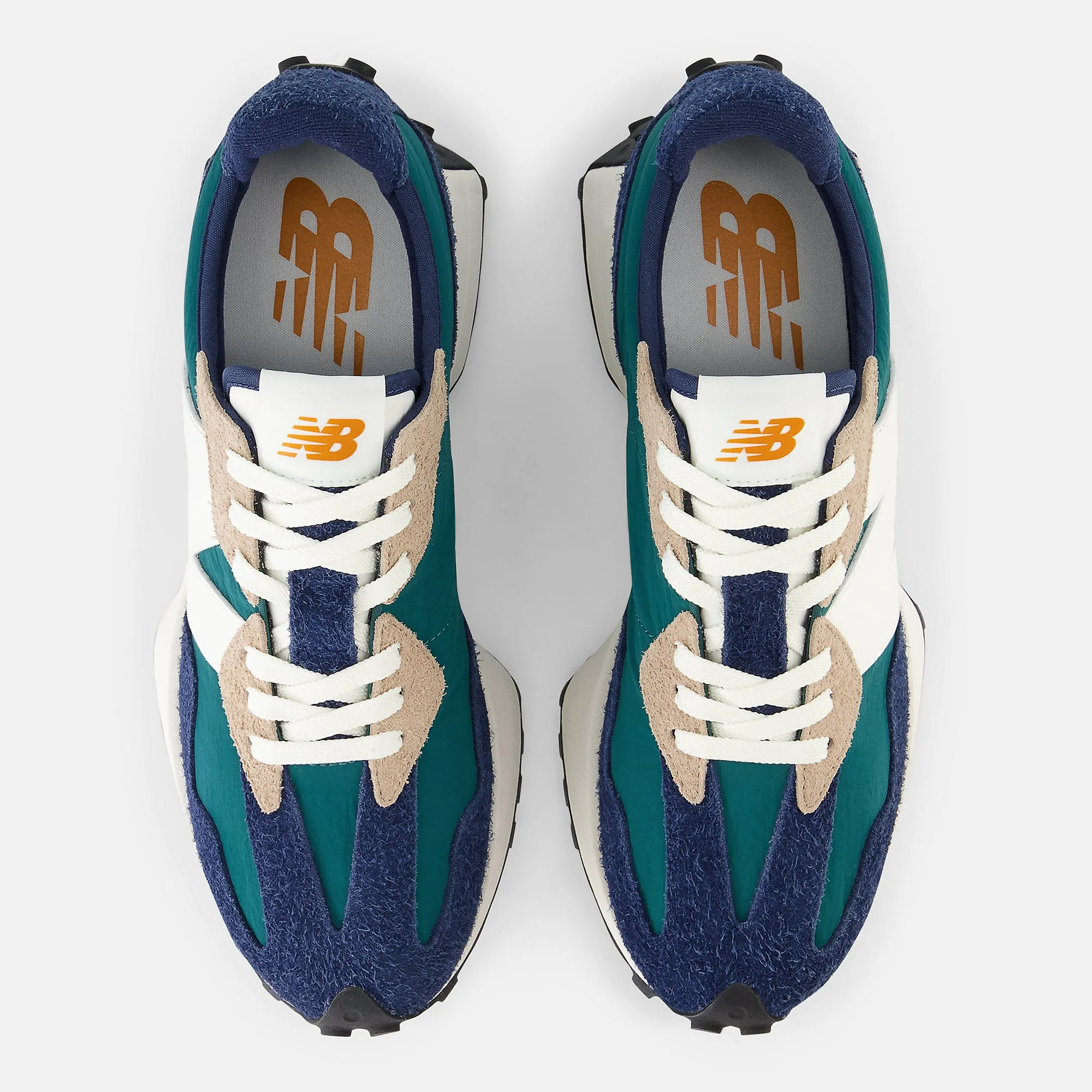 New Balance Mens 327 Fashion Trainers - Teal