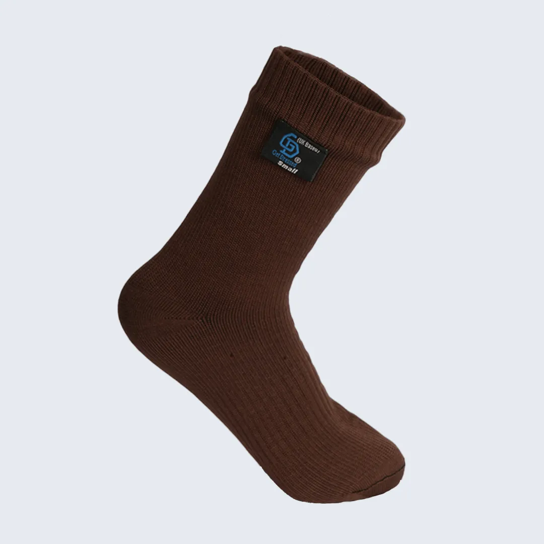Pack of 3 | Get Dressed Waterproof Socks | 100% Breathable Durable Waterproof Socks for Men & Women