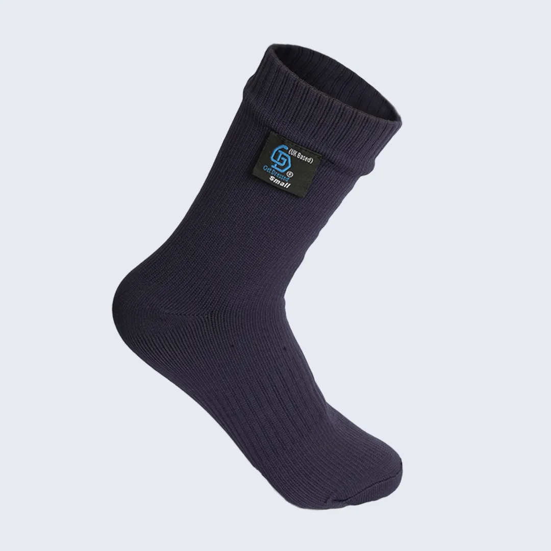 Pack of 3 | Get Dressed Waterproof Socks | 100% Breathable Durable Waterproof Socks for Men & Women