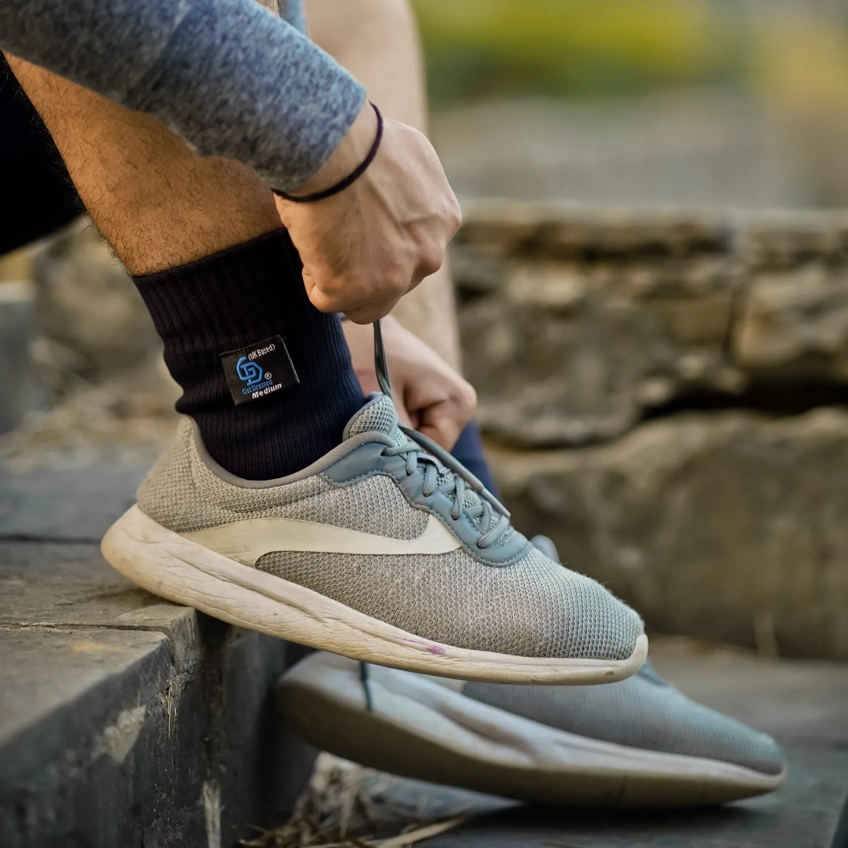 Pack of 3 | Get Dressed Waterproof Socks | 100% Breathable Durable Waterproof Socks for Men & Women