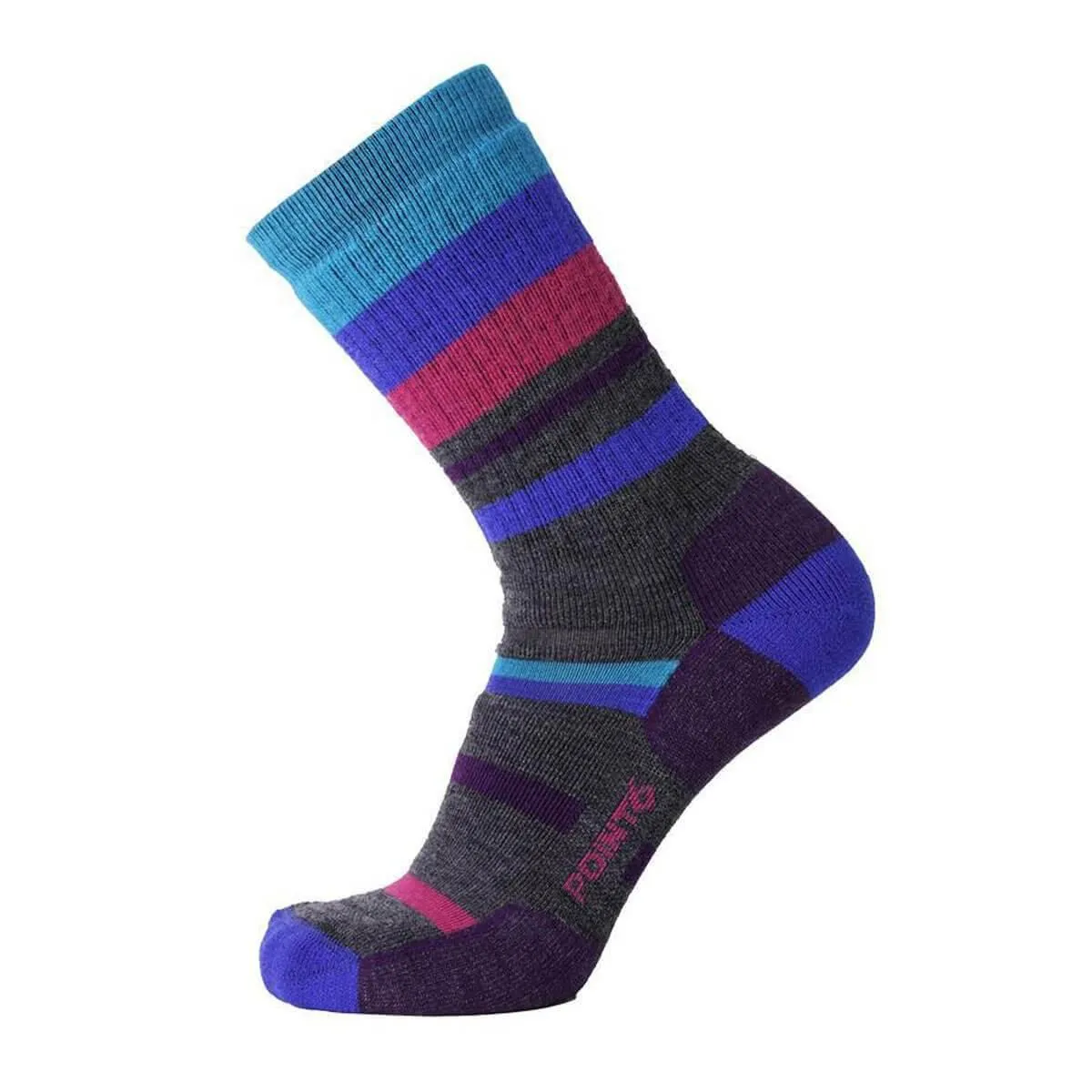 Point6 Socks - Hiking Imperial Medium Merino Wool Medium Crew | 2567-215-06