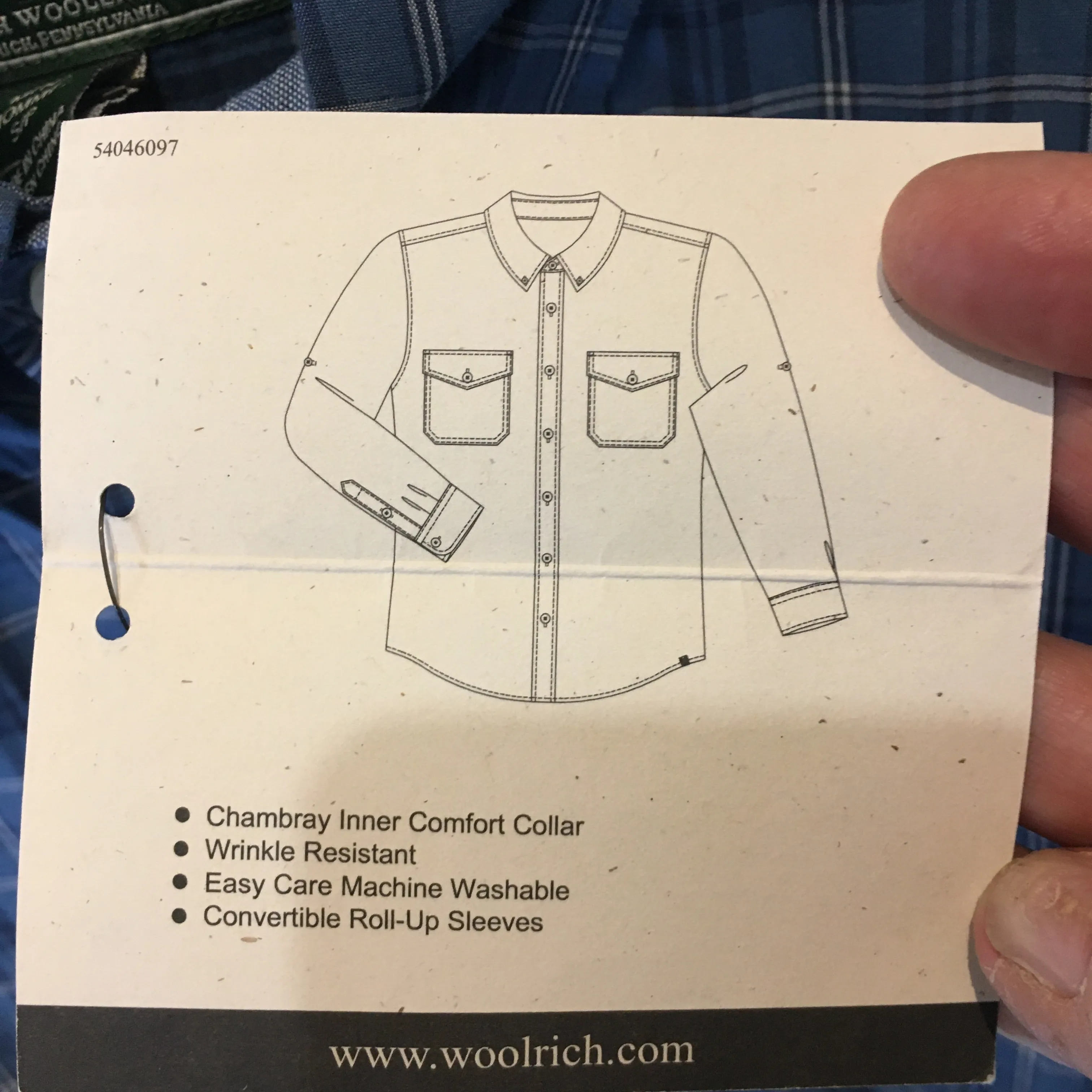 Woolrich Concourse LS - Men's Small - Pre-owned - PYS81J